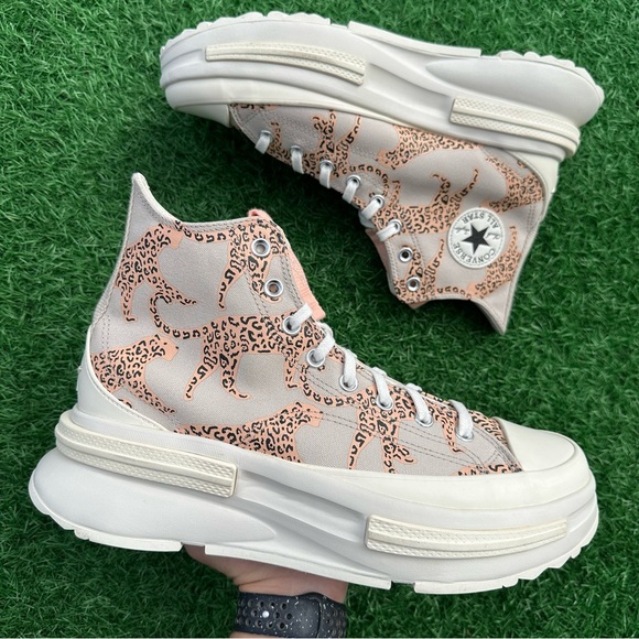 Converse Run Star Legacy Cx Hi String / Cheeky Coral Animal Abstract - Picture 3 of 12